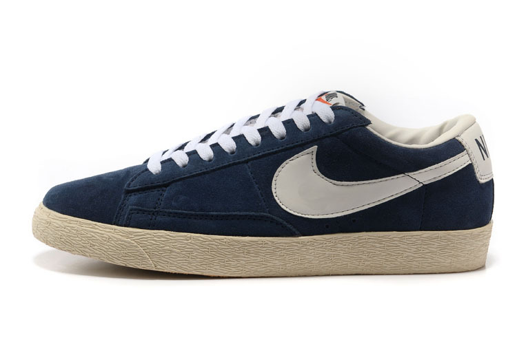 Chaussure basket femme nike blazer cuir low à petit prix discount